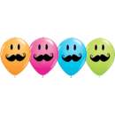 Moustache Fun Balloons